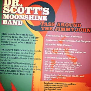 Pass around inside cover